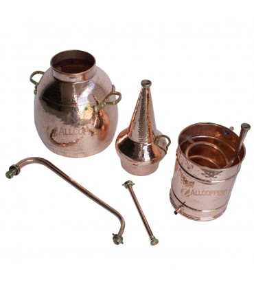 Alambique Modelo Whiskey 10 litros