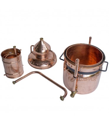 L'Alambic À Bain-Marie À 30 Litres