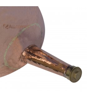 The Discharge pipe is Preferred from 50 to 150 litres