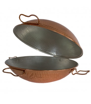 Cataplana de Cuivre Ø 21cm