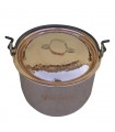 Saucepan Covers with Bow-Iron 8 Litres