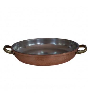 Frigideira em Cobre, com asas  Ø 14 cm
