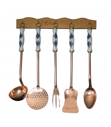 Set de cuisine en Cuivre.