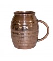 Tasse en Cuivre, fabriqués à la main.