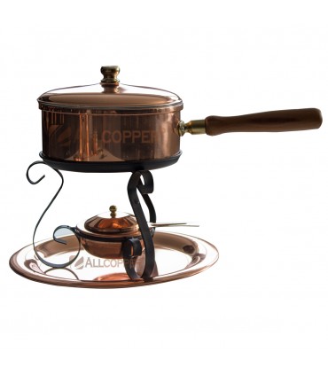 Fondue em Cobre