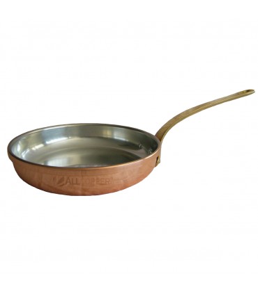 Poêle en Cuivre Ø 30 cm