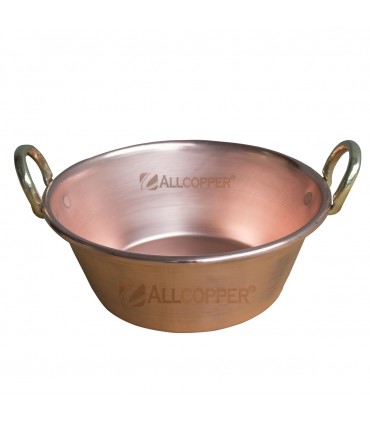 Pot in Copper Ø 28 cm
