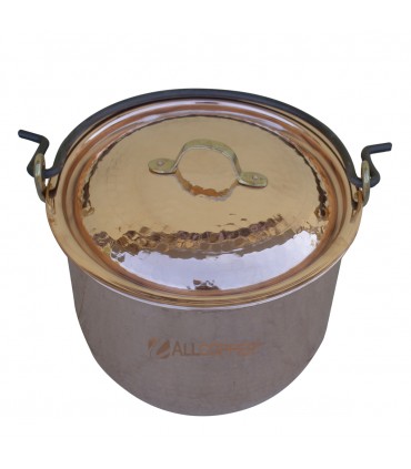 Casserole Couvre avec Bow-Fer à 22 Litres