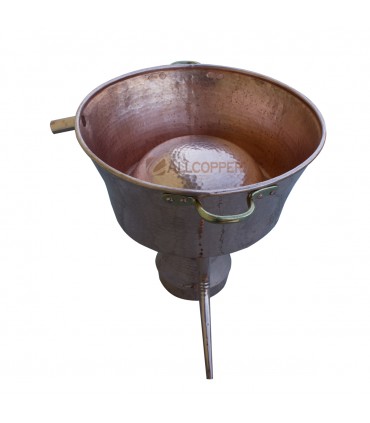 Alquitarra a vapor 350 litros