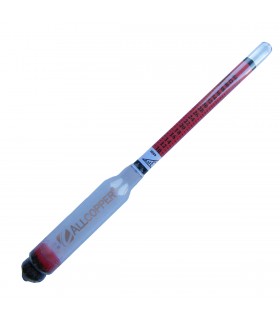 Alcoholometer-Scale Cartier and Gay Lussac